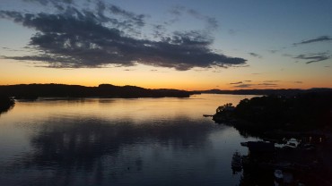 Solnedgang på Bjorøy